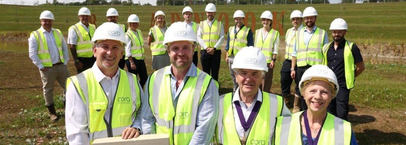 Next phase of homes at Broadnook Garden Village gets Deputy Mayor stamp of approval as second developer Cora begins construction