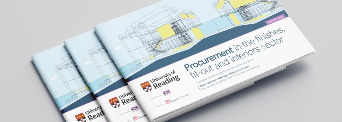 NEW REPORT PUTS PROCUREMENT PRACTICES IN THE FINISHES AND INTERIORS SECTOR UNDER THE SPOTLIGHT