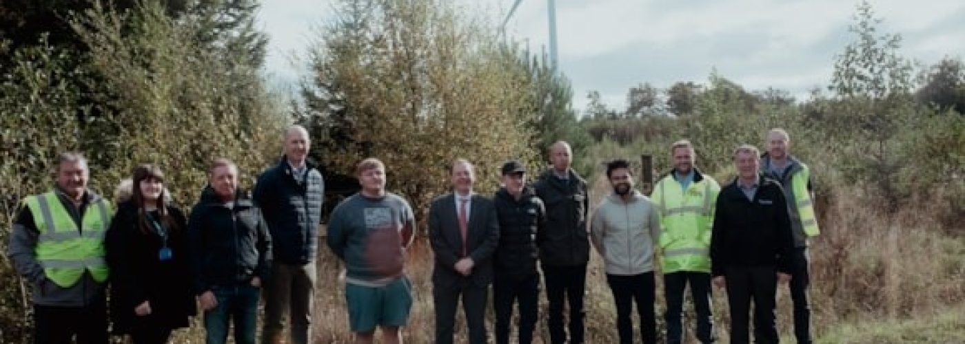 Fife College Modern Apprentices shine at Earlseat Wind Farm