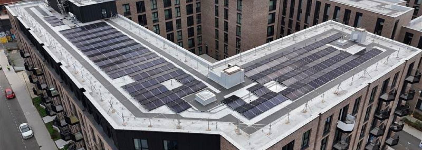 Vantage Delivers Solar Installation at Leicester Build-to-Rent Site as Part of Turn-Key Decarbonisation Solution for CER III Fund