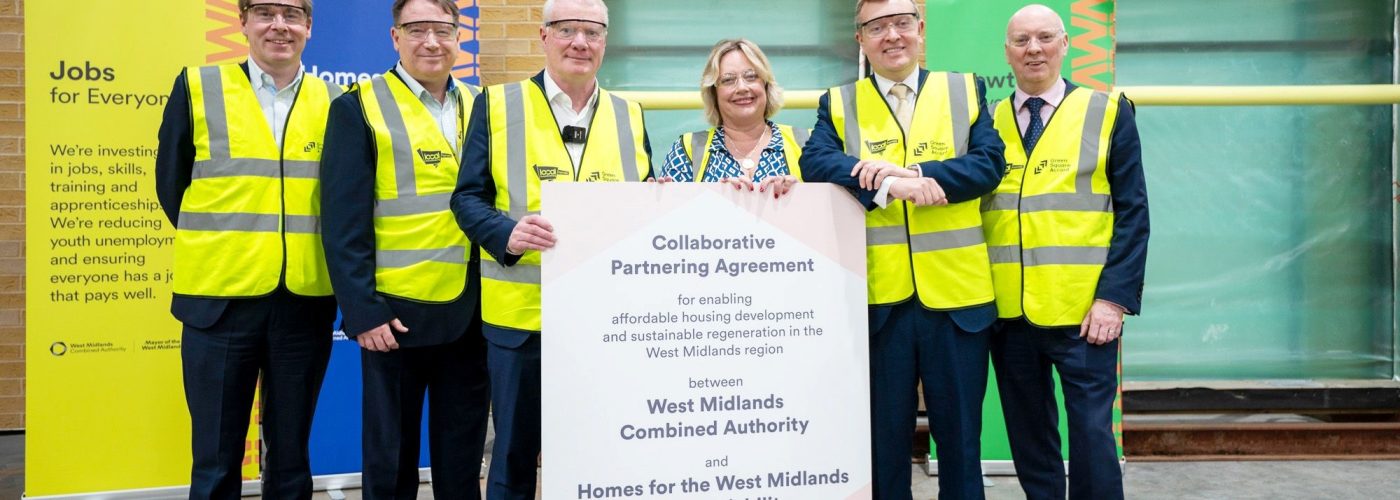 Bromford forms new partnership to boost affordable housing in the West Midlands