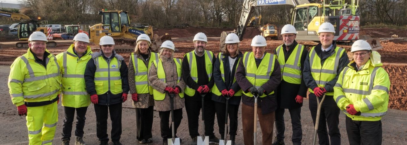 Timpson & Caddick Break Ground On New Max Spielman Development