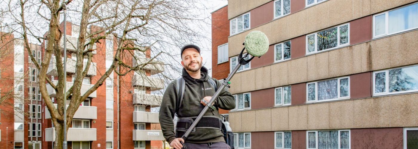 New cleaning equipment boosts Bromford’s efforts for cleaner communities