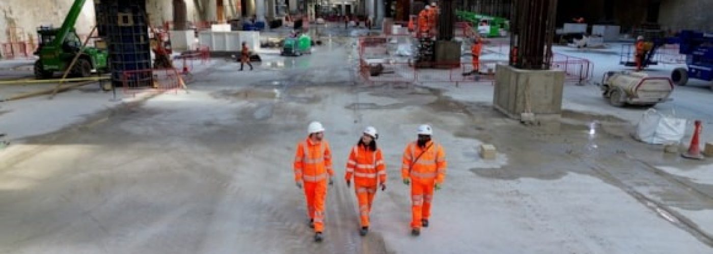 Foundations complete for HS2's Old Oak Common high speed station