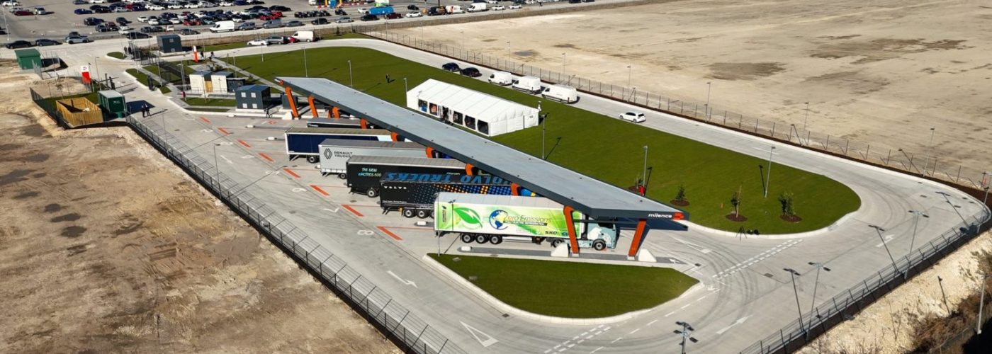 UK’s First Public Electric HGV Charging Hub Opens at Able Humber Port