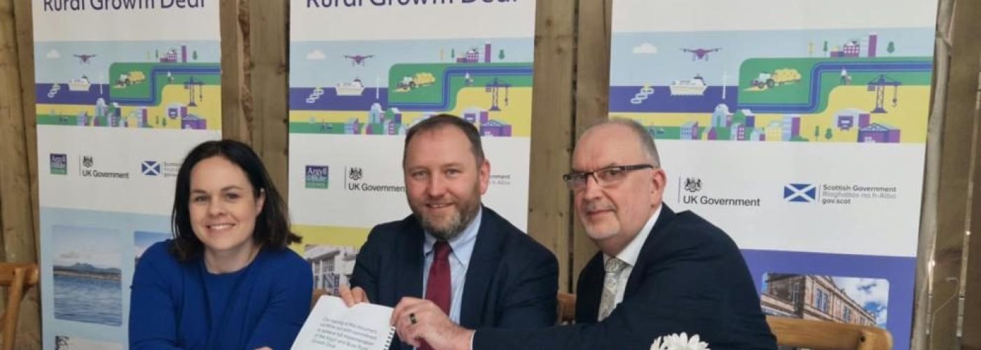 £70 million Growth Deal signed for Argyll and Bute