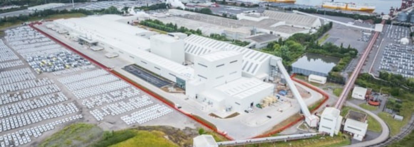 Landmark moment as Etex opens 200 million euros plasterboard manufacturing facility in Bristol
