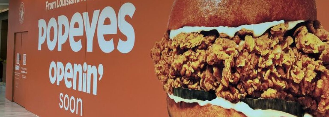 Popeyes Set to Spice Up Dining Scene at Lakeside Shopping Centre
