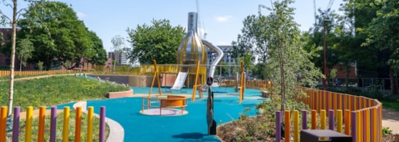 First images: Beating heart of community to reopen this weekend as Ancoats Green refurbishment completes
