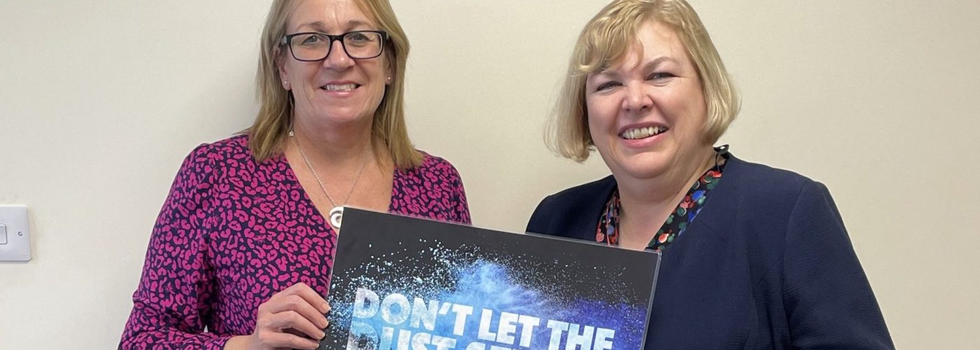 Mesothelioma UK is calling time on asbestos with new ‘Don’t Let the Dust Settle’ campaign