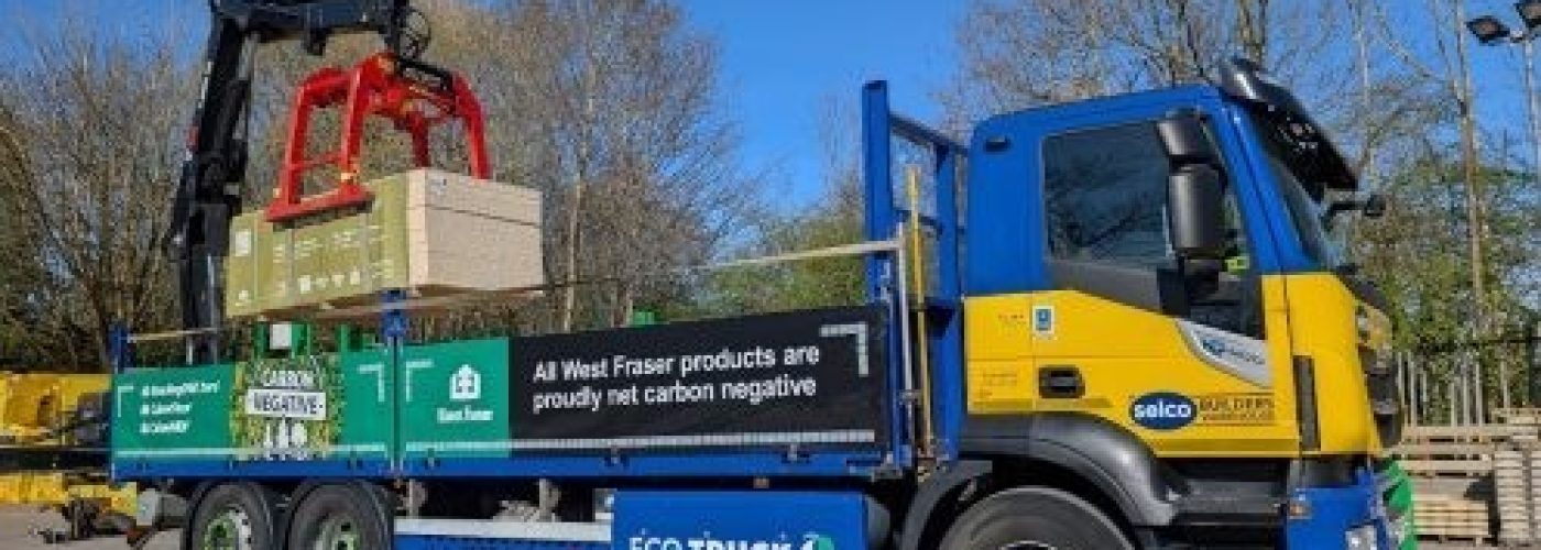 Selco's natural gas trucks sponsored by West Fraser in joint eco-initiative