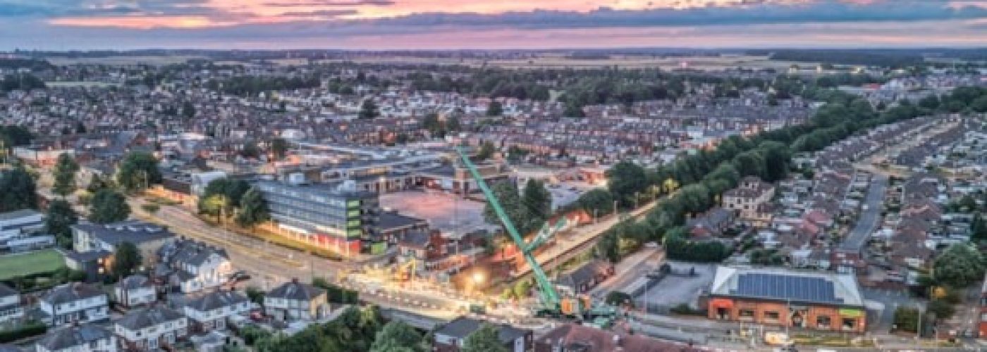 TRU electrification work charges ahead