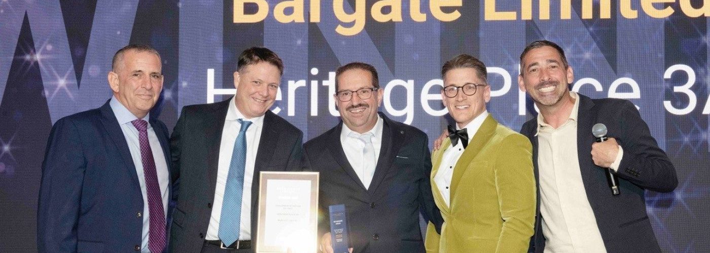 Bargate Celebrates ‘Development of the Year’ Win for Heritage Place