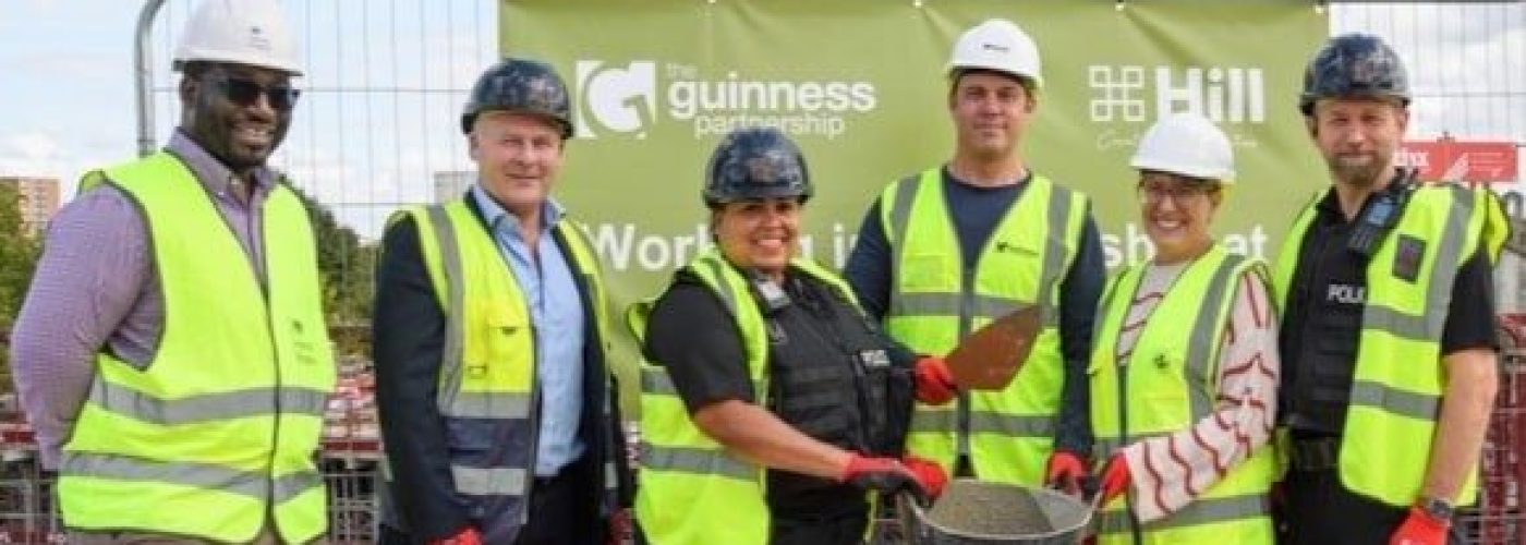 The Guinness Partnership celebrates topping out at Trinity Road development