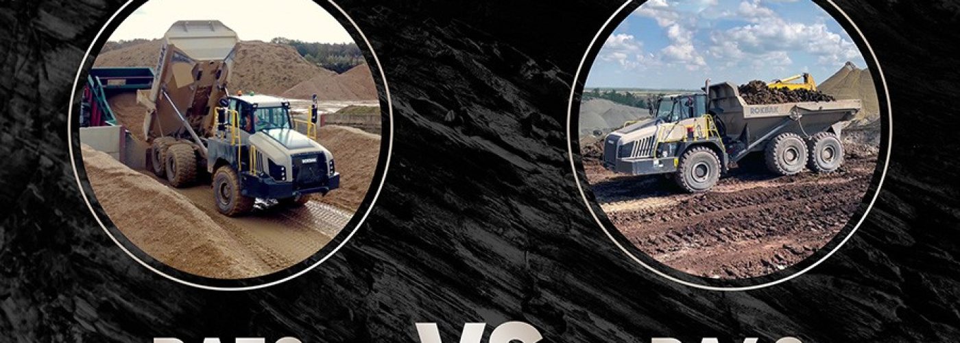 The Rokbak RA30 vs RA40: which dump truck is right for you?