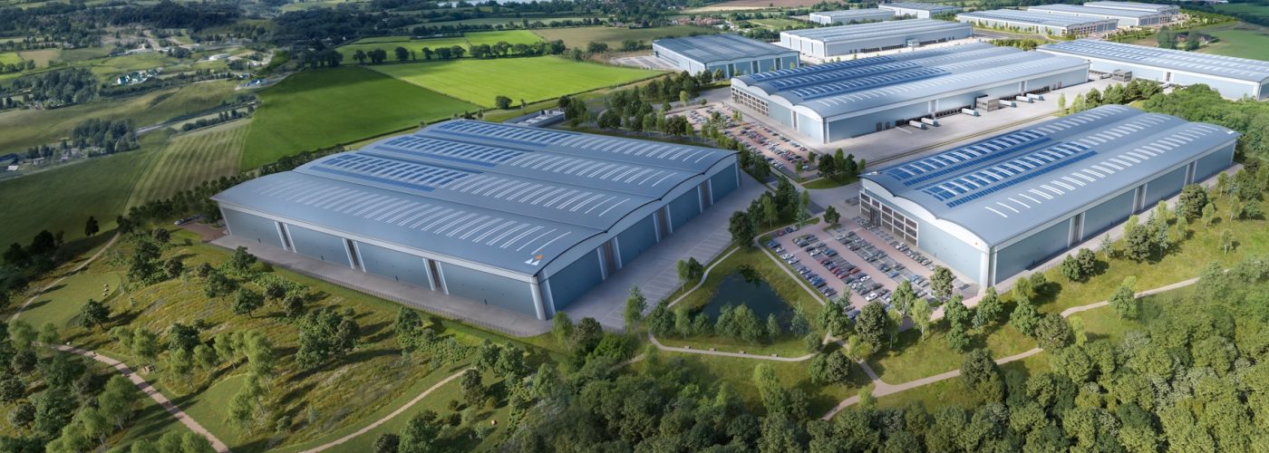 Big Box Developments' Golden triangle scheme in Rugby