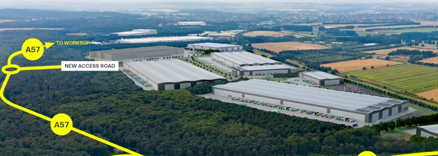 Caddick Secures Approval for Landmark Worksop Logistics Scheme Promising Up to 4,000 Jobs