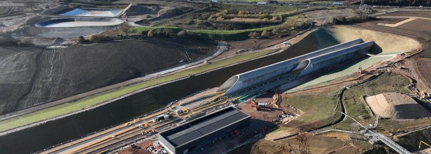 The southern portal, as of December 2025