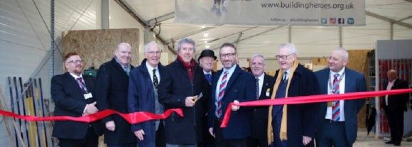 Building Heroes and The Worshipful Company of Constructors Launch Three-Year Sponsorship to Support Transitioning Military Personnel at Reaseheath College and University Centre.