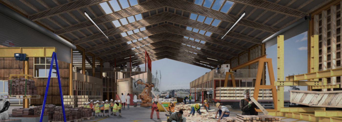 Royal Docks circular construction hub opens with ambition to lead Europe