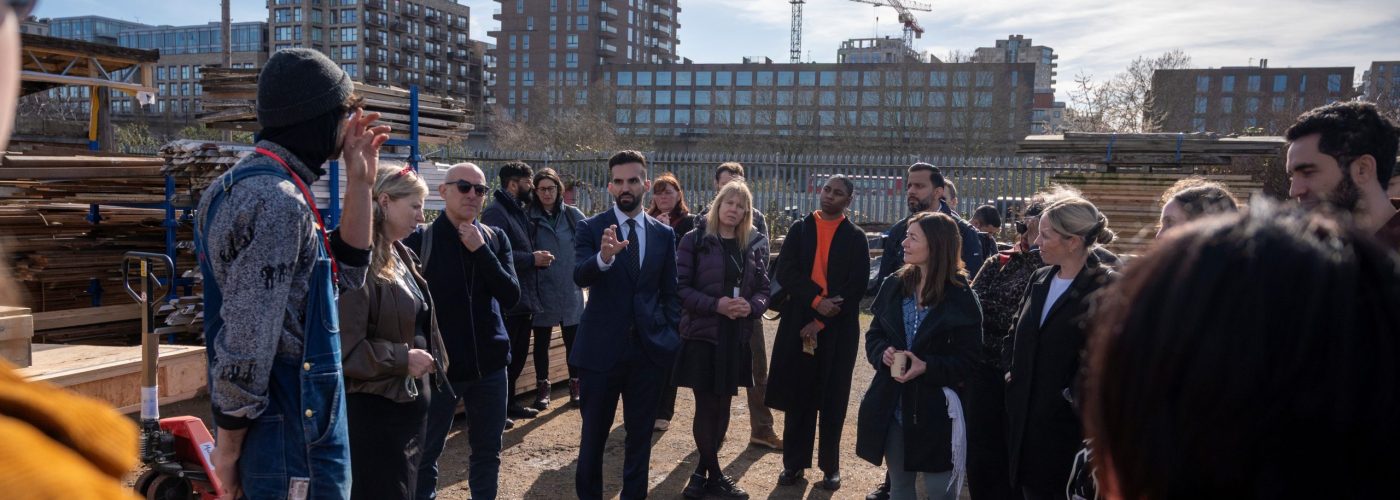 UK’s first Circular Construction Hub launches in the Royal Docks, supporting Mayor’s ambition for London to be zero carbon by 2030