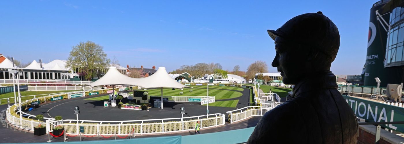 How were the hospitality areas at the Grand National created? In terms of design and architecture