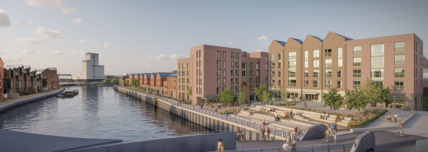 First plans submitted for East Bank Urban Village in Hull