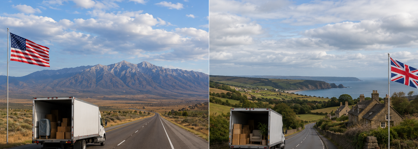 US Interstate vs UK Long-Distance Relocations