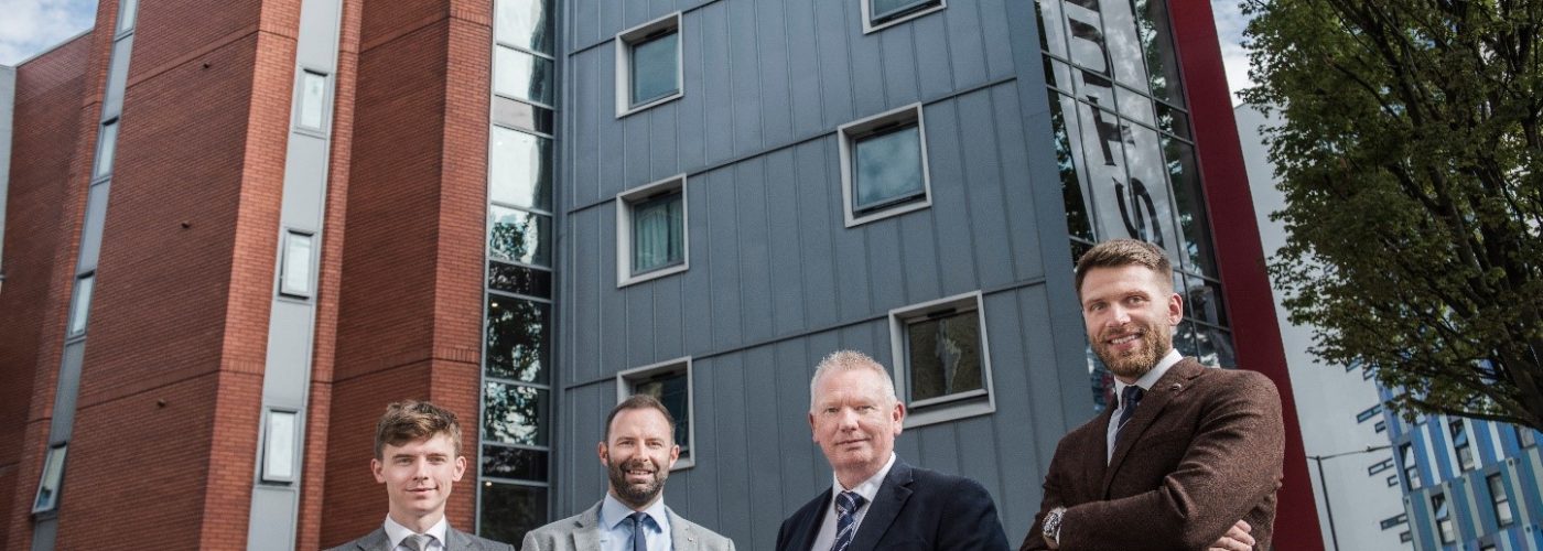 Study Inn Group Senior Management Board: Jack Jefferson – Acquisitions, Matt Shakespeare – Operations, Simon Liversage – Developments, and Marcus Hook – Finance.