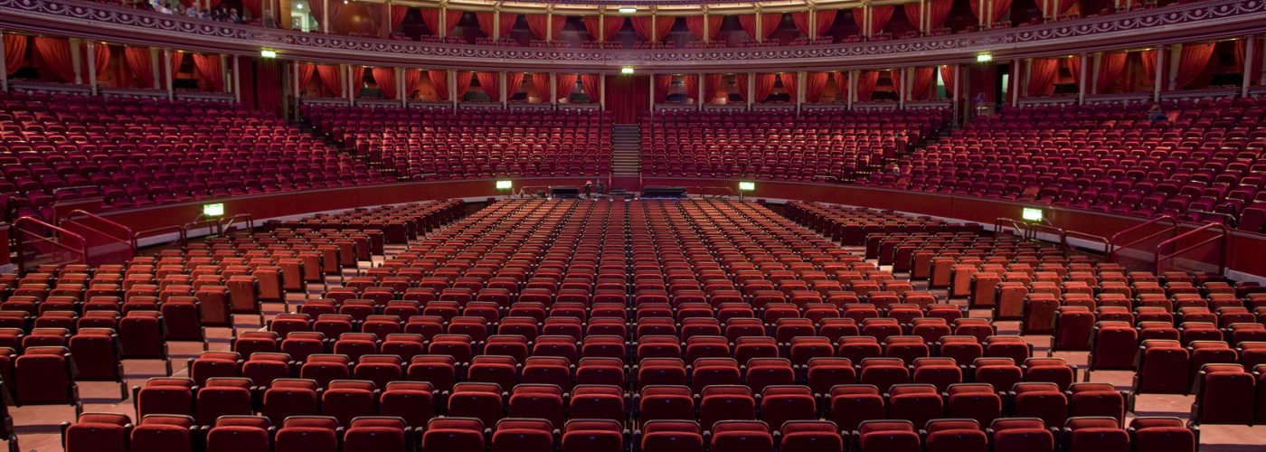 Venues with Audience Systems’ seating include the Royal Albert Hall.