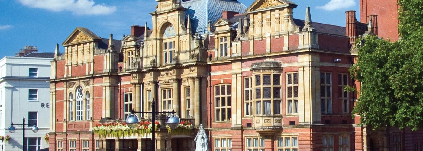 Refurbishment work underway at Leamington town hall