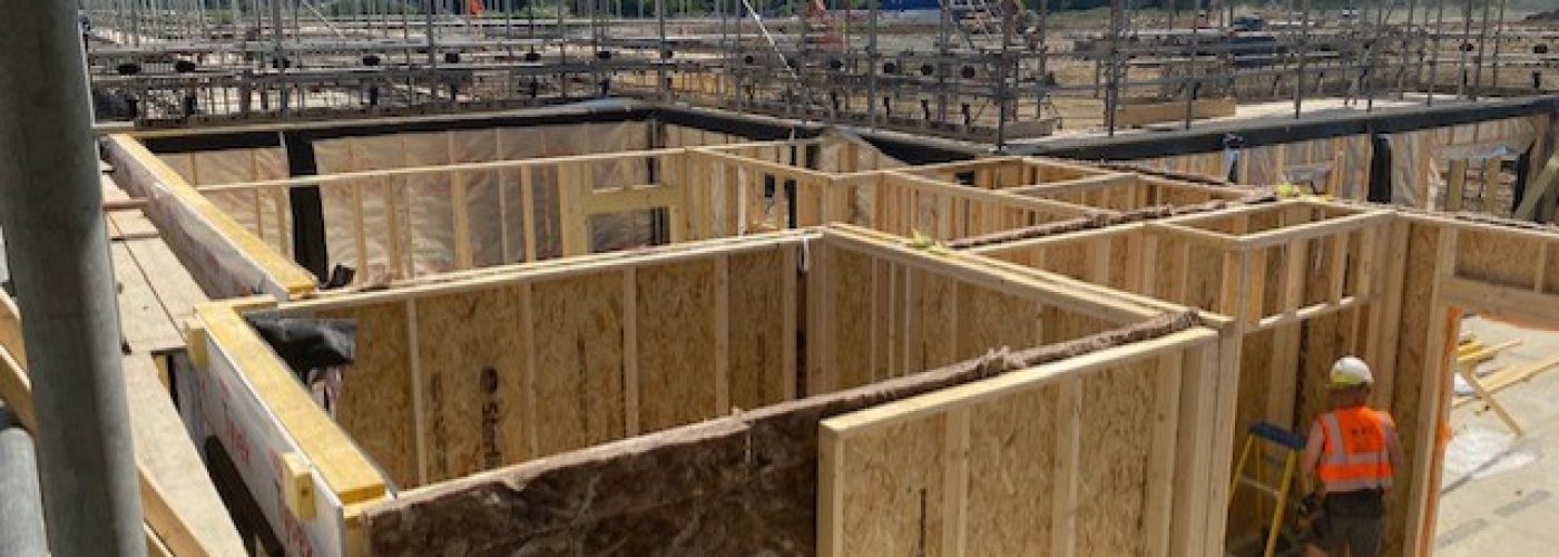 Pinewood Structures using SterlingOSB Zero across its offsite systems