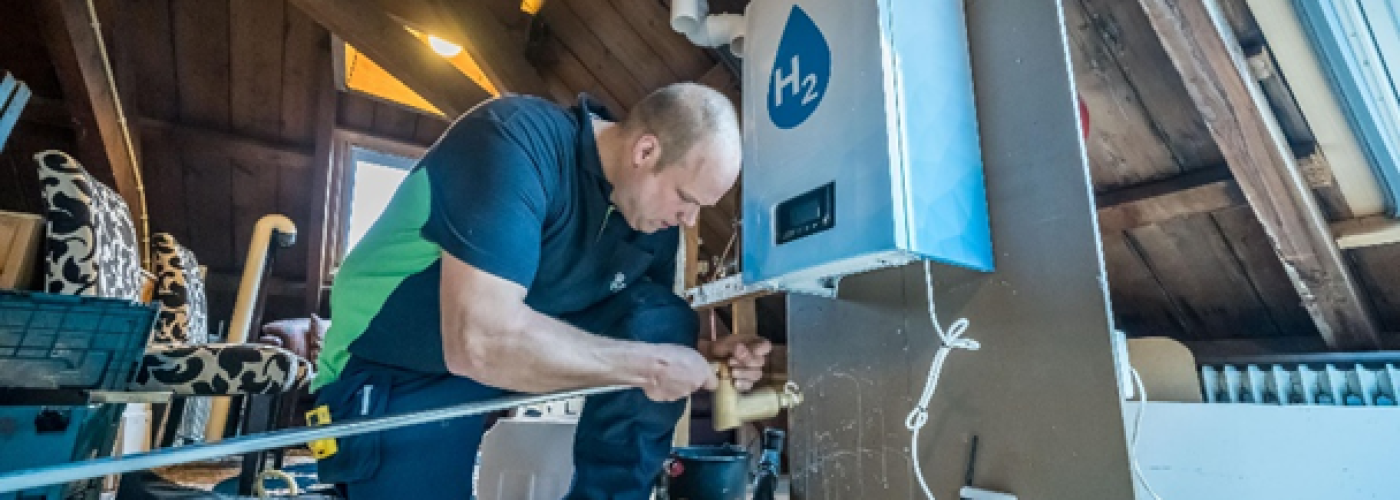 Baxi parent company, BDR Thermea Group heats historic homes with 100% hydrogen boilers in world-first pilot