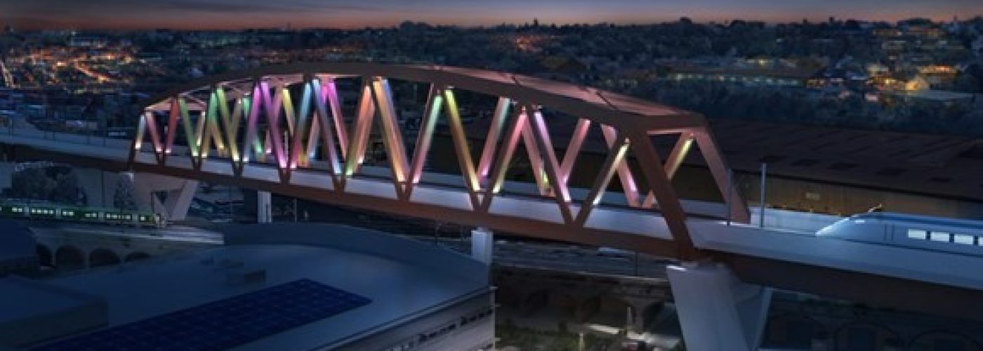 Striking “Bellingham” bridge set to light up HS2’s gateway into Birmingham