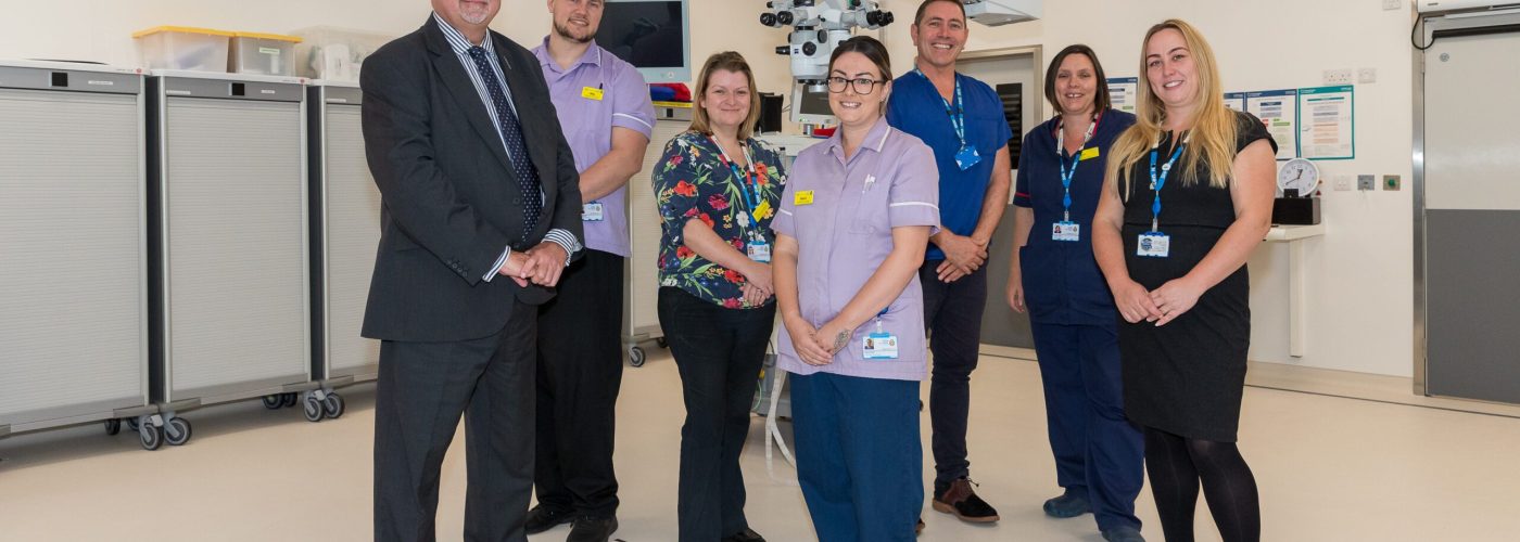 ModuleCo Healthcare hands over modular ophthalmic operating theatre and recovery unit to St Mary's Hospital on the Isle of Wight