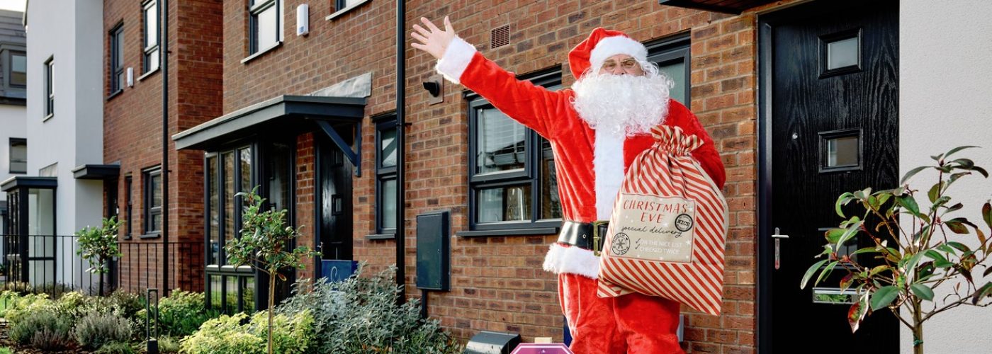 National housebuilder completes Santa signposting initiative