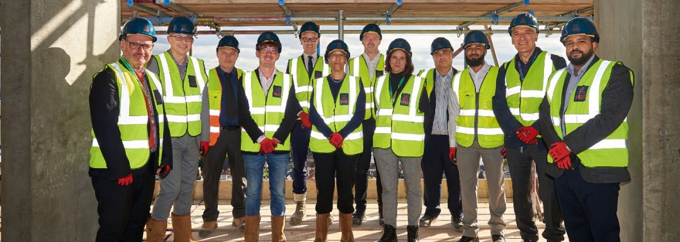 Walthamstow Juniper House Celebrated with Topping out