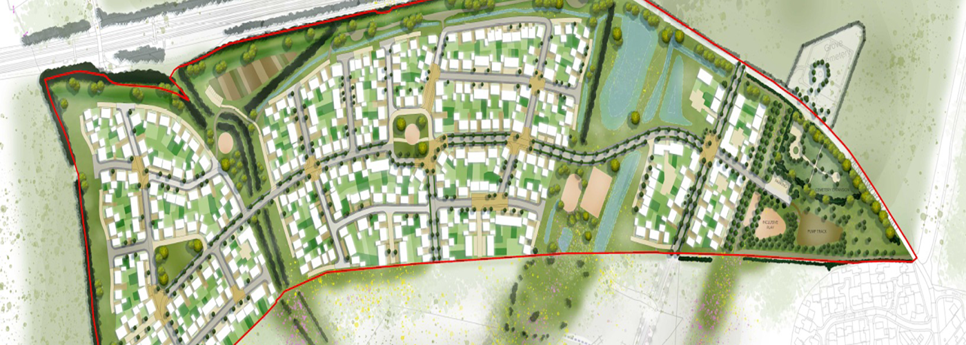 Persimmon submits plans for 600 homes in Grove and Wantage