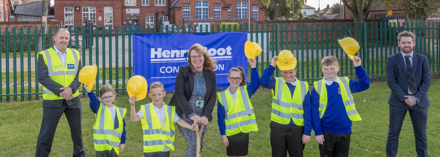 Withernsea Primary School - construction starting[1]